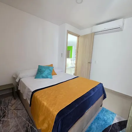 Apartment 3br Wifi Ac Pool Parking And Sea Alquileraptocartagena Cartagena