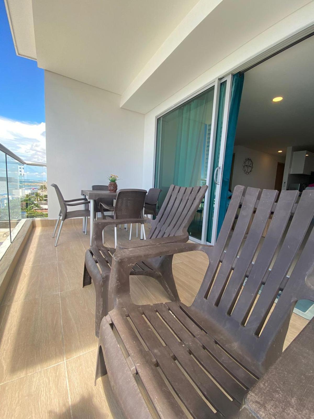 3br Wifi Ac Pool Parking And Sea Alquileraptocartagena Apartamento *