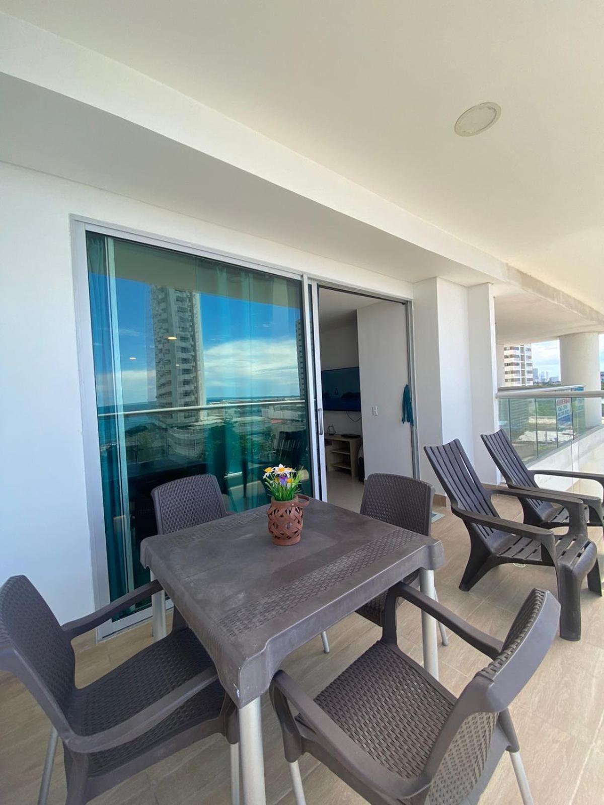 3br Wifi Ac Pool Parking And Sea Alquileraptocartagena Apartamento