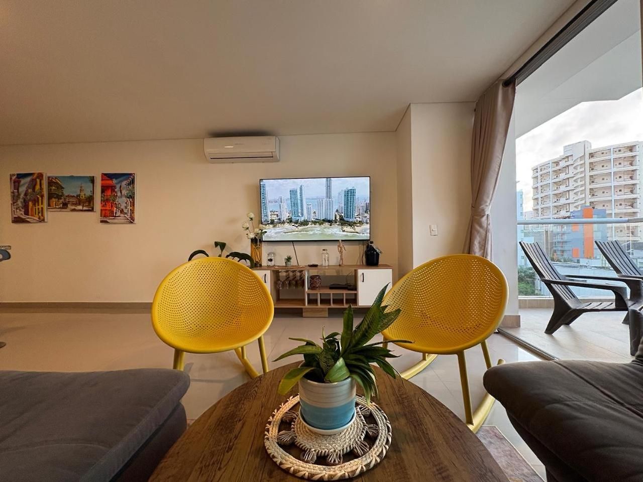 3br Wifi Ac Pool Parking And Sea 5 Minutos Centro Historico Apartment *
