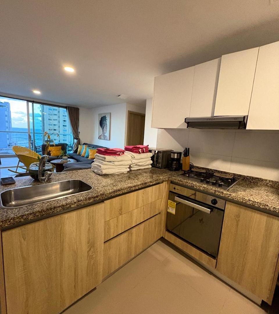 Apartment 3br Wifi Ac Pool Parking And Sea 5 Minutos Centro Historico *