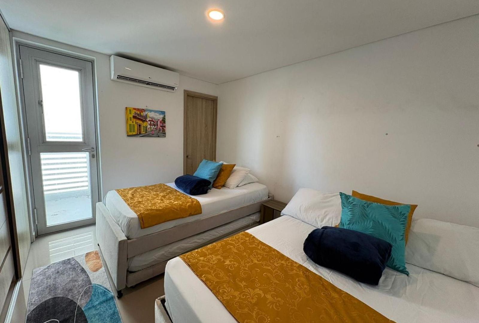 Apartment 3br Wifi Ac Pool Parking And Sea 5 Minutos Centro Historico *