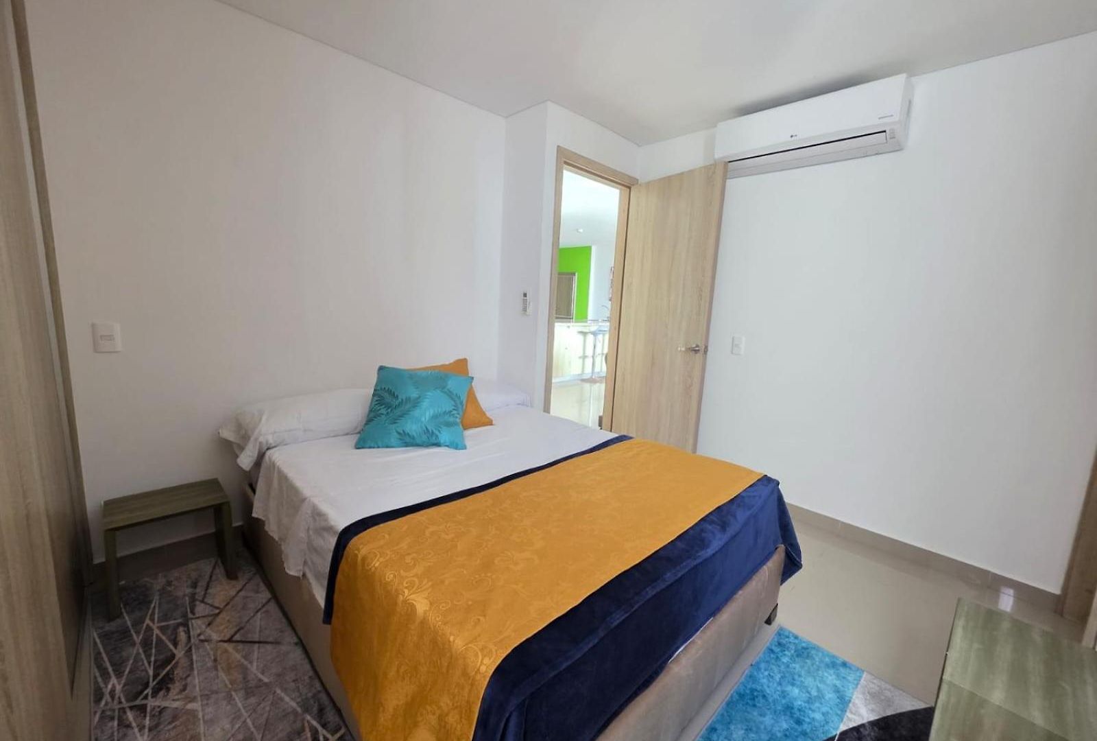 Apartment 3br Wifi Ac Pool Parking And Sea 5 Minutos Centro Historico Cartagena