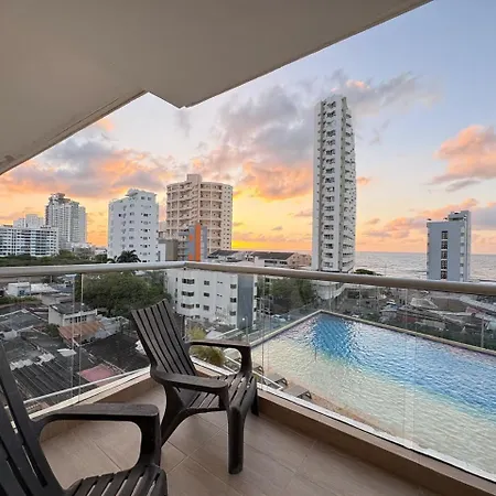 Apartamento 3br Wifi Ac Pool Parking And Sea Alquileraptocartagena Cartagena