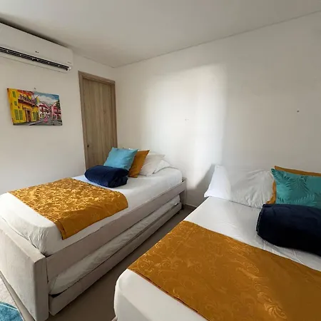 3br Wifi Ac Pool Parking And Sea Alquileraptocartagena Apartamento