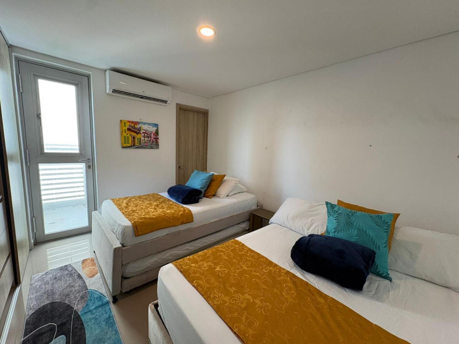 Apartamento 3br Wifi Ac Pool Parking And Sea Alquileraptocartagena *